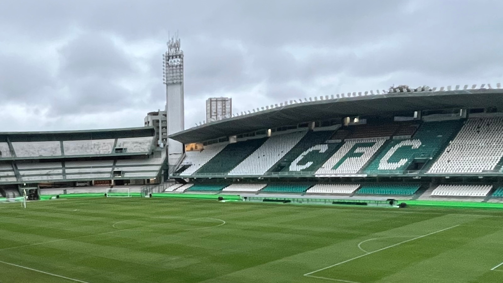 Imagem do estádio Couto Pereira