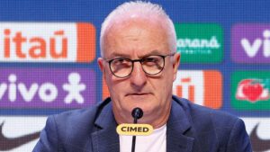 Dorival Jr, técnico da seleção brasileira, em coletiva.