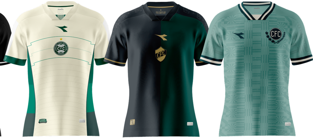 Camisas feitas pelos torcedores do Coritiba