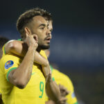 Matheus Cunha é Piá do Coritiba, pela Seleção Brasileira (Foto: Lucas Figueiredo/CBF)