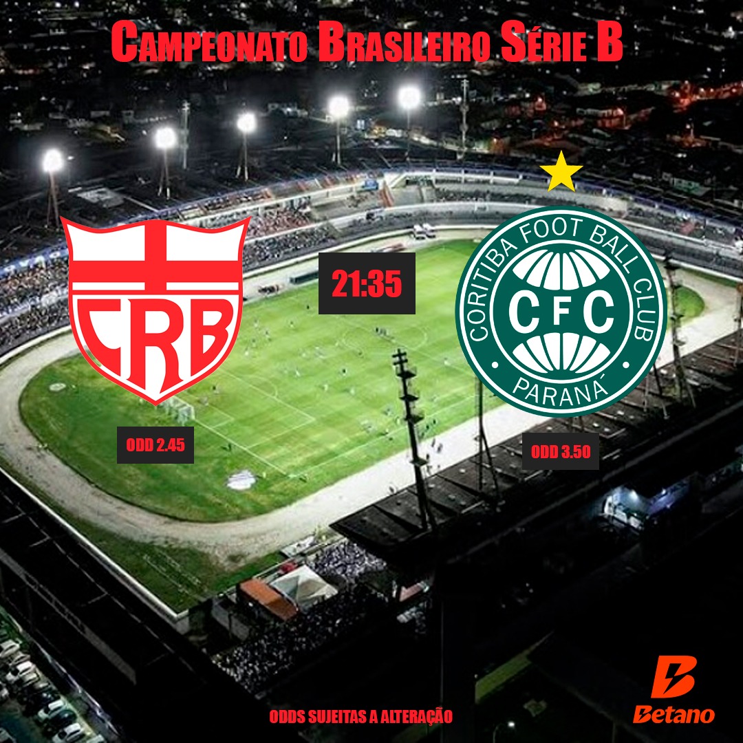 Prognóstico - CRB x Coritiba - Série B 2025 - CoritibaFC