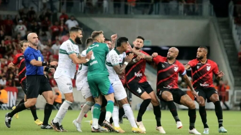 Athletico-PR x Coritiba - (Foto: Reprodução/NSports)