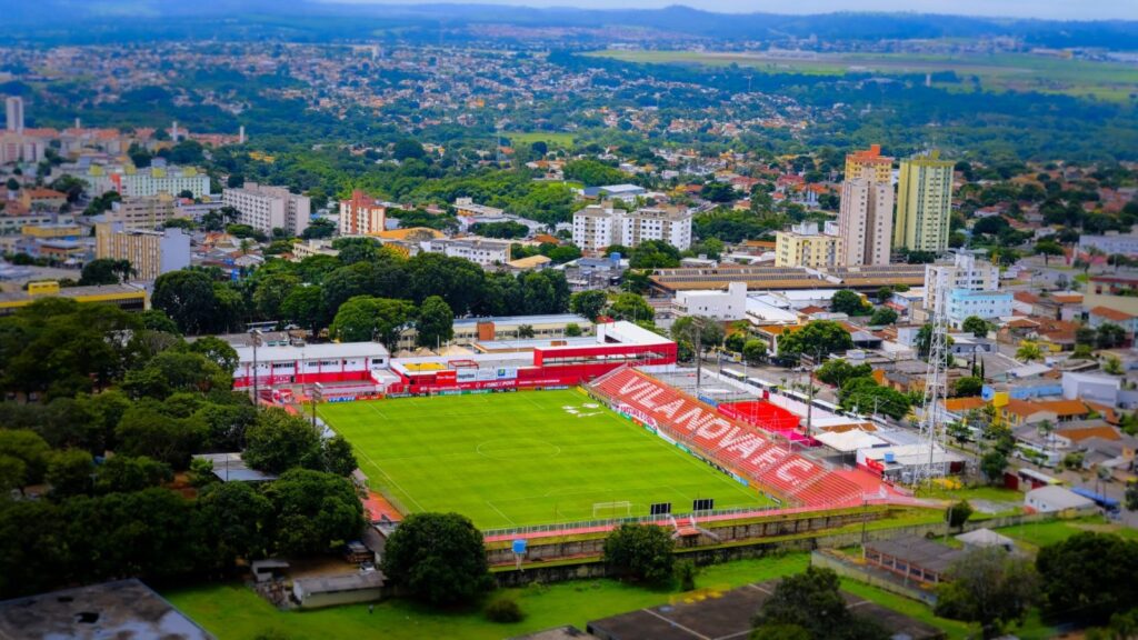 Vila Nova x Coritiba no OBA (Foto: Reprodução/SouTigrão.com)