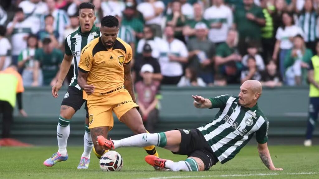 Coritiba empata com Amazonas (Foto: JP Pacheco/Coritiba)