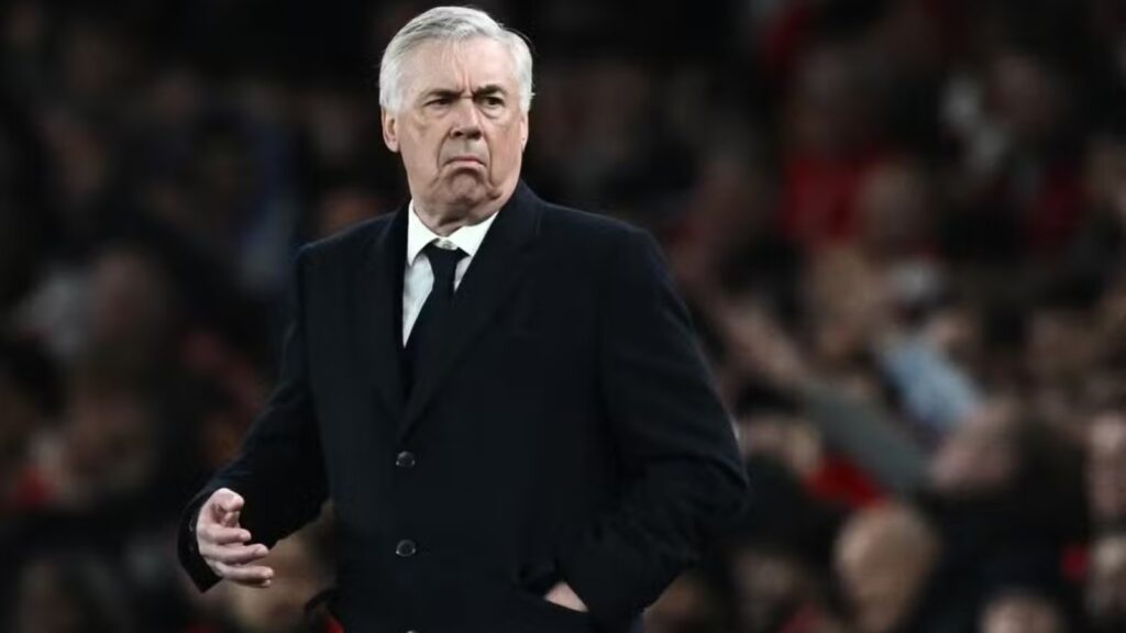 Ancelotti observa Pedro Morisco, do Coritiba