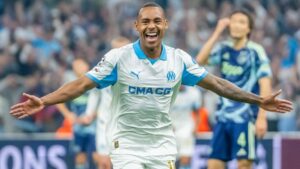 Cria do Coritiba, Igor Paixão brilha na Champions (Foto: Divulgação/Olympique de Marseille)