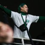 Torcida do Coritiba comemora vitória sobre Botafogo-SP (Foto: Divulgação/Luana Perdoncini)