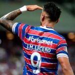 Coritiba negocia com Lucero, do Fortaleza