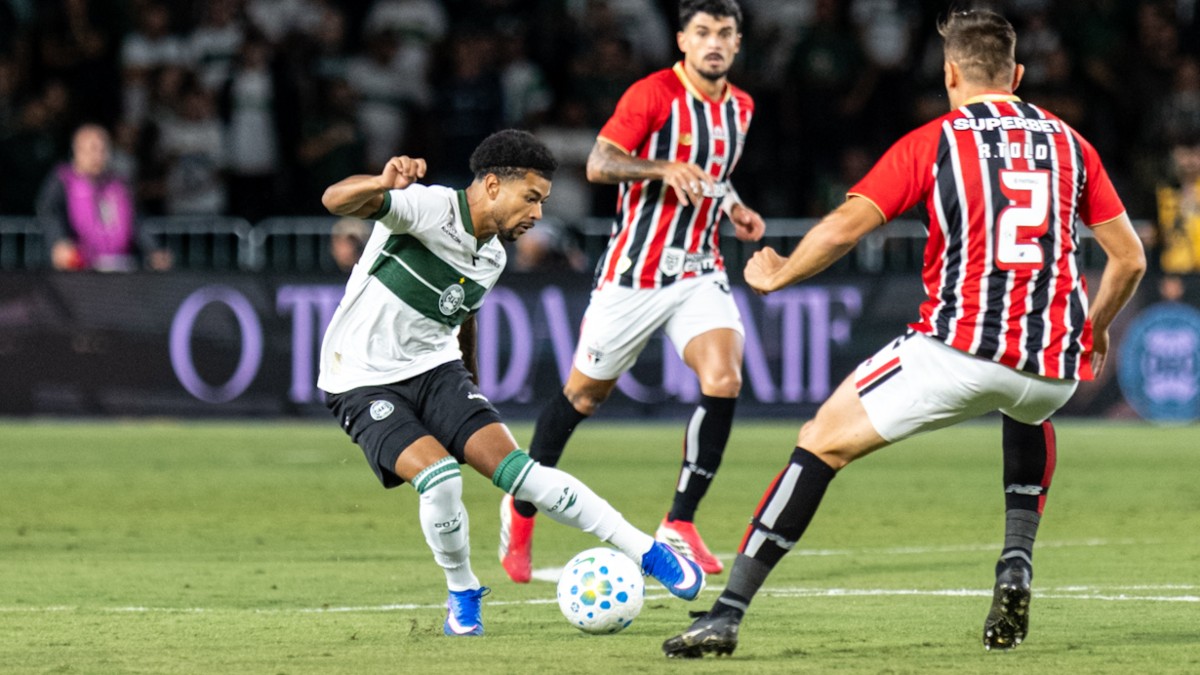 Coritiba é derrotado pelo São Paulo