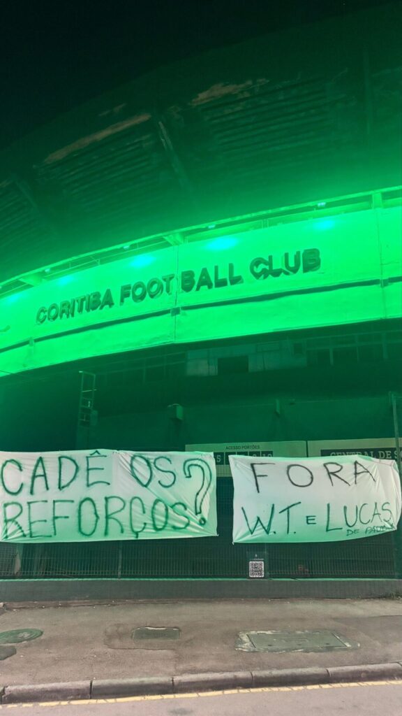 Coritiba protesta contra SAF