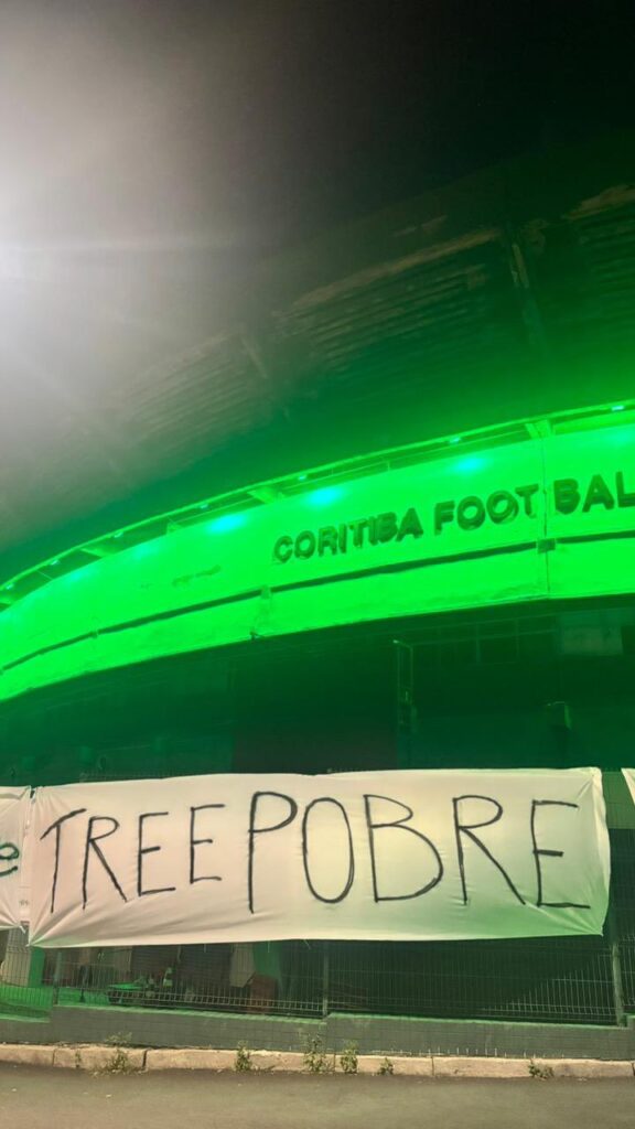 Coritiba protesta contra SAF