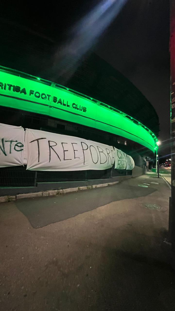 Coritiba protesta contra SAF