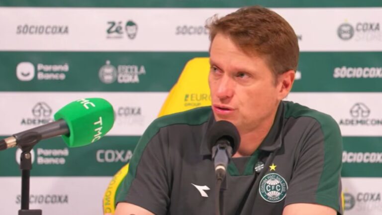 Coritiba vence com dedo de Fernando Seabra