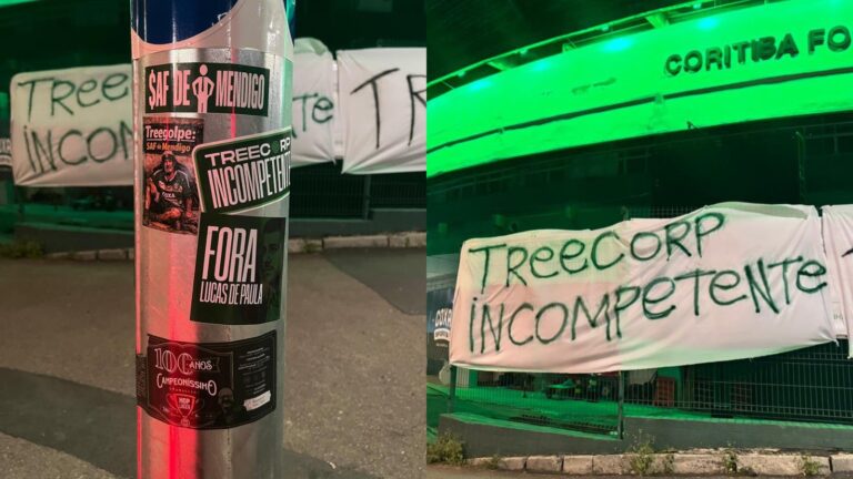 Coritiba protesta contra SAF