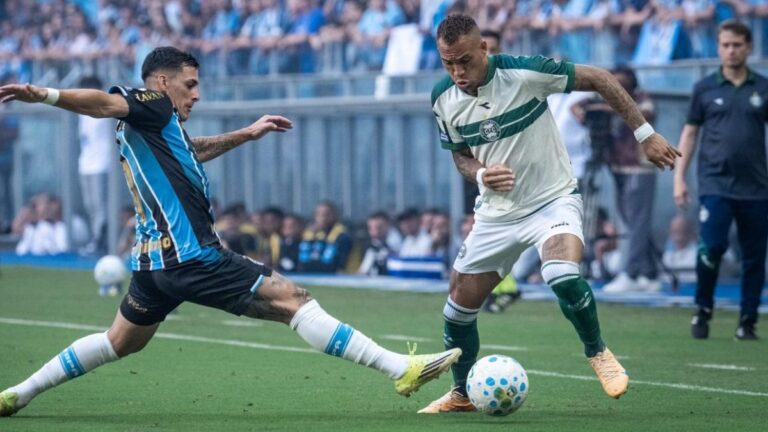 Coritiba sofre derrota para Grêmio pelo Brasileirão