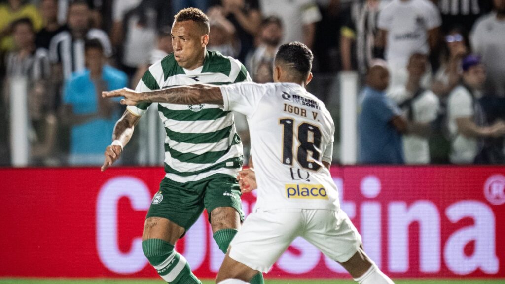 Coritiba empata com Santos pela Copa do Brasil