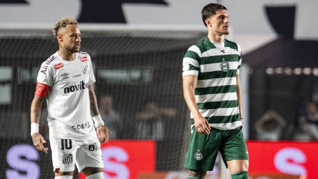 Coritiba empata com Santos pela Copa do Brasil