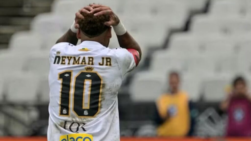 Santos tenta anular vitória do Coritiba após confusão com Neymar